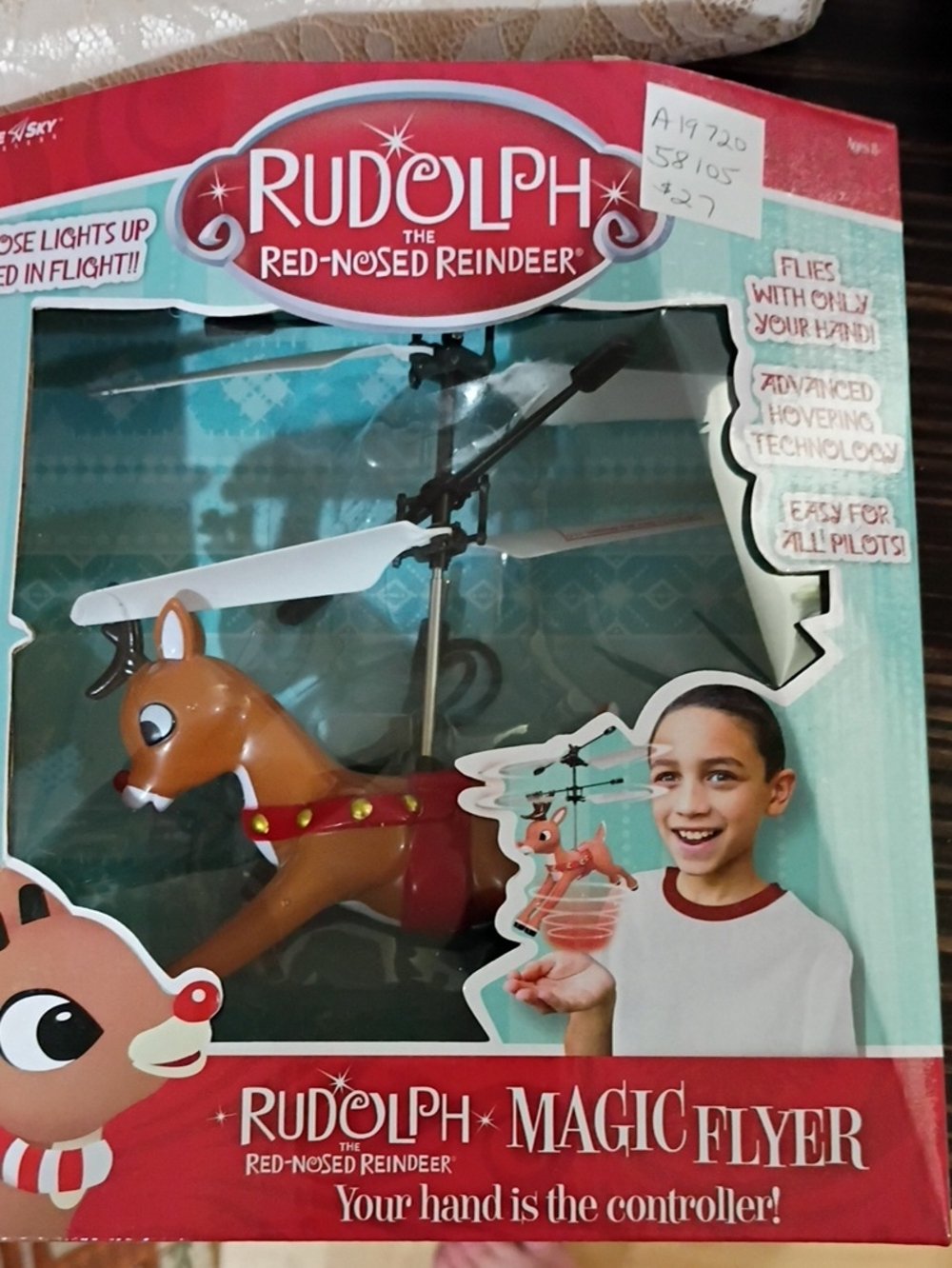 Red-Nosed Reindeer Magic Flyer - Brown
